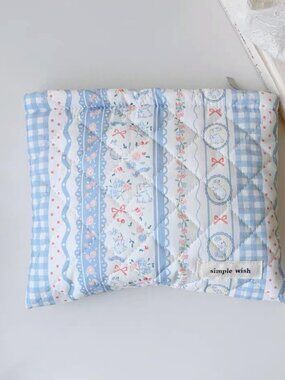 NEW Fashion Floral Makeup Bags Quilted Style Aesthetic Cute Cosmetic Makeup Bag